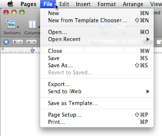 go to page shortcut mac